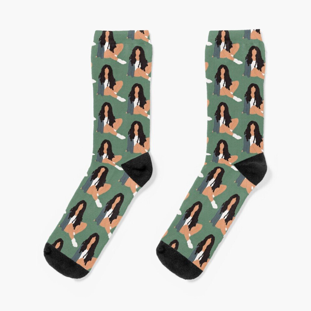 Famgem Dress Socks Sza Ctrl Novelty Fancy Crazy Pattern Crew Casual For Men Women Not,Specified
