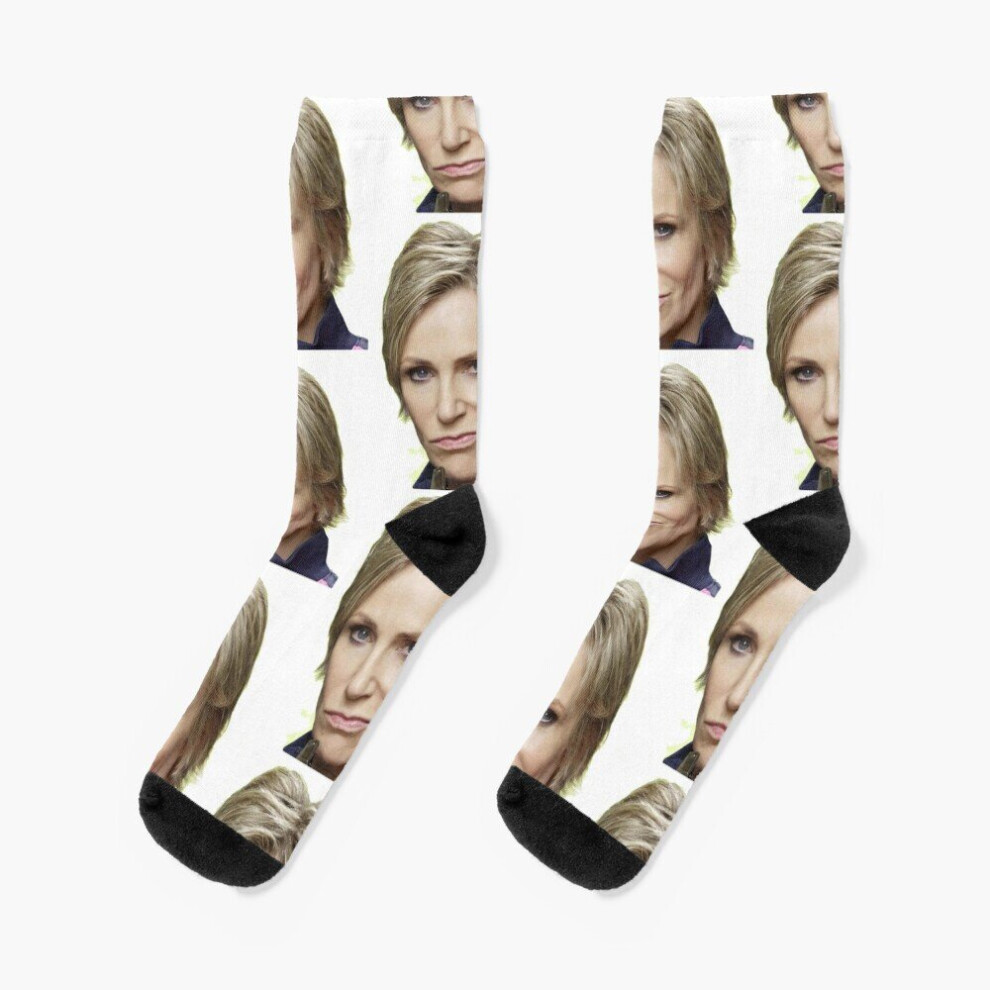 Dress Socks sue sylvester Novelty Fancy Crazy Pattern Crew Casual for Men Women