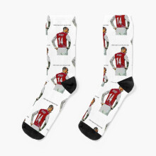 Dress Socks Thierry Henry Novelty Fancy Crazy Pattern Crew Casual for Men Women