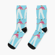 Dress Socks Harry Styles Fine Line Album Cover Art Novelty Fancy Crazy Pattern Crew Casual for Men Women