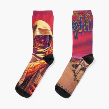 Dress Socks Leprosy - Death Novelty Fancy Crazy Pattern Crew Casual for Men Women