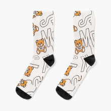 Dress Socks Moschino Toys Novelty Fancy Crazy Pattern Crew Casual for Men Women