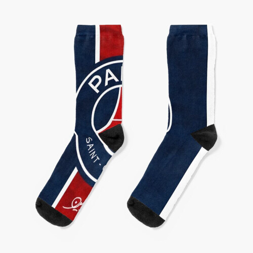 Dress Socks paris saint - germain Novelty Fancy Crazy Pattern Crew Casual for Men Women