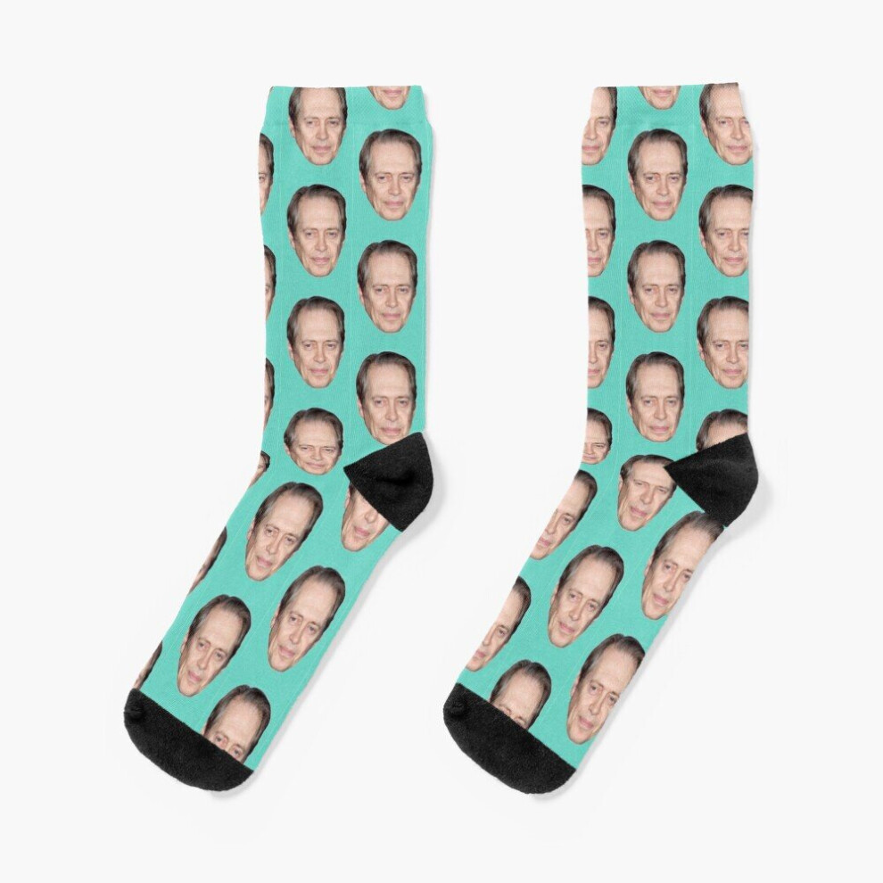 Dress Socks Steve Buscemi Novelty Fancy Crazy Pattern Crew Casual