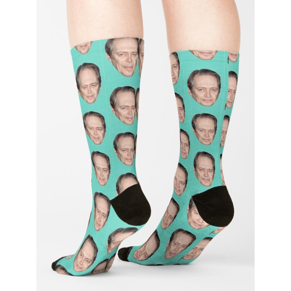 Dress Socks Steve Buscemi Novelty Fancy Crazy Pattern Crew Casual