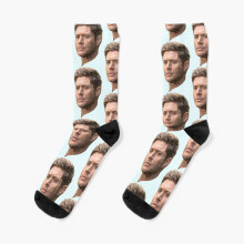 Dress Socks Dean Winchester - Supernatural Novelty Fancy Crazy Pattern Crew Casual for Men Women