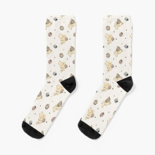 Dress Socks Vintage pooh Novelty Fancy Crazy Pattern Crew Casual for Men Women