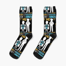 Dress Socks Dont Annoy Me Radiology Radiologist Gift Novelty Fancy Crazy Pattern Crew Casual for Men Women