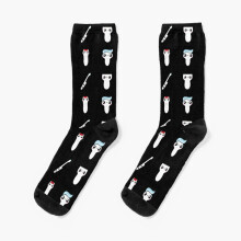 Dress Socks Funny Ultrasound Gifts Sonosquad Black by SonoGiggles Novelty Fancy Crazy Pattern Crew Casual for Men Women