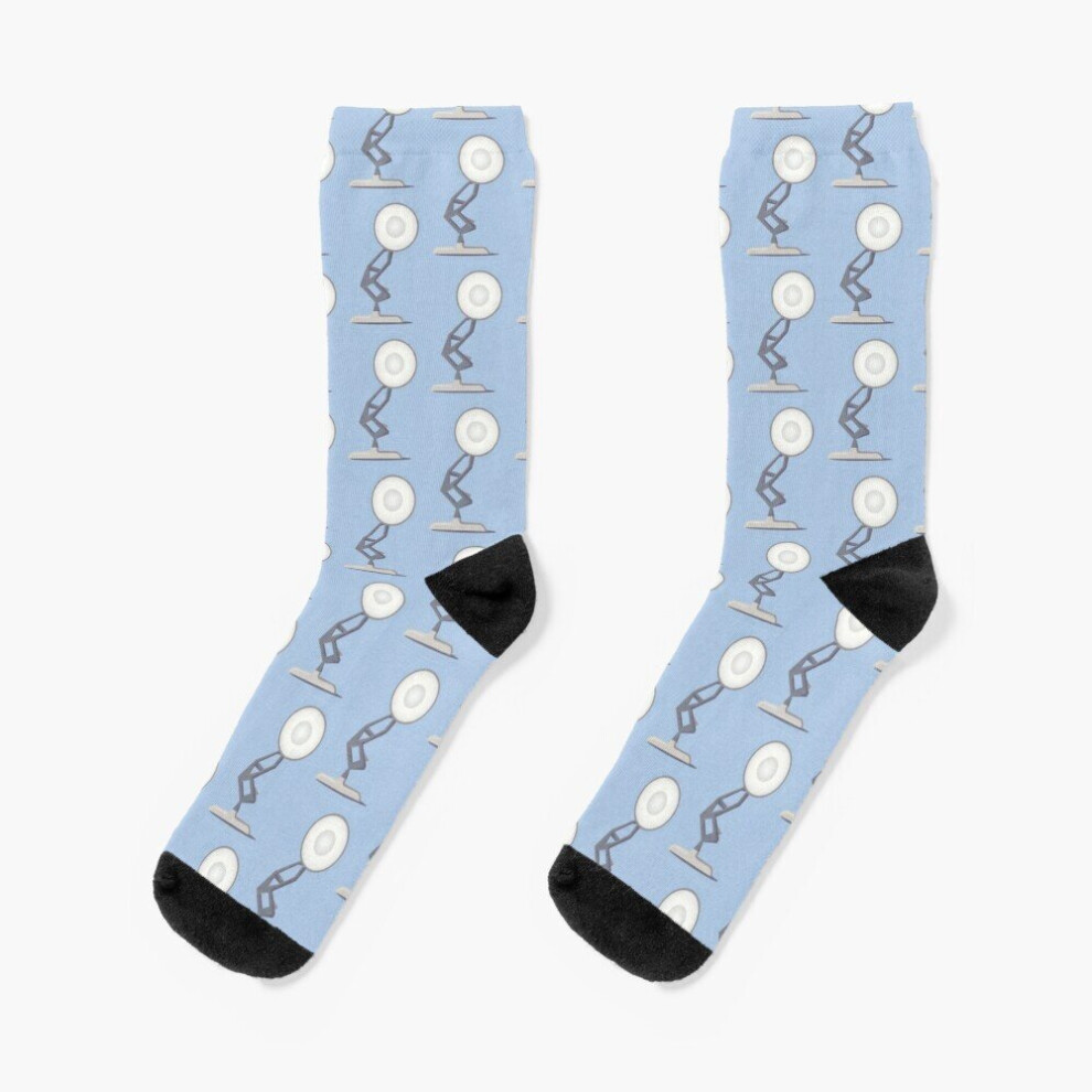 Dress Socks Lamp Novelty Fancy Crazy Pattern Crew Casual for Men Women-image-OPC-PBY9Y96-NEW