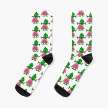 Dress Socks Pascal from Tangled pattern Novelty Fancy Crazy Pattern Crew Casual for Men Women