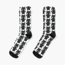 Dress Socks Night Fury Toothless Novelty Fancy Crazy Pattern Crew Casual for Men Women
