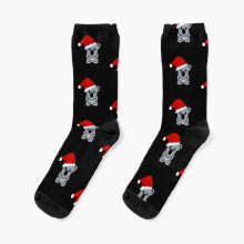 Dress Socks Cute Christmas Koala Novelty Fancy Crazy Pattern Crew Casual for Men Women