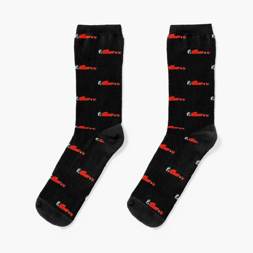 Dress Socks Racing Car Novelty Fancy Crazy Pattern Crew Casual for Men Women-image-OPC-PBYB7Y5-NEW