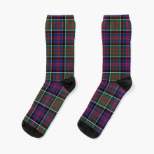 Dress Socks Clan MacDonald of Clanranald Tartan Novelty Fancy Crazy Pattern Crew Casual for Men Women
