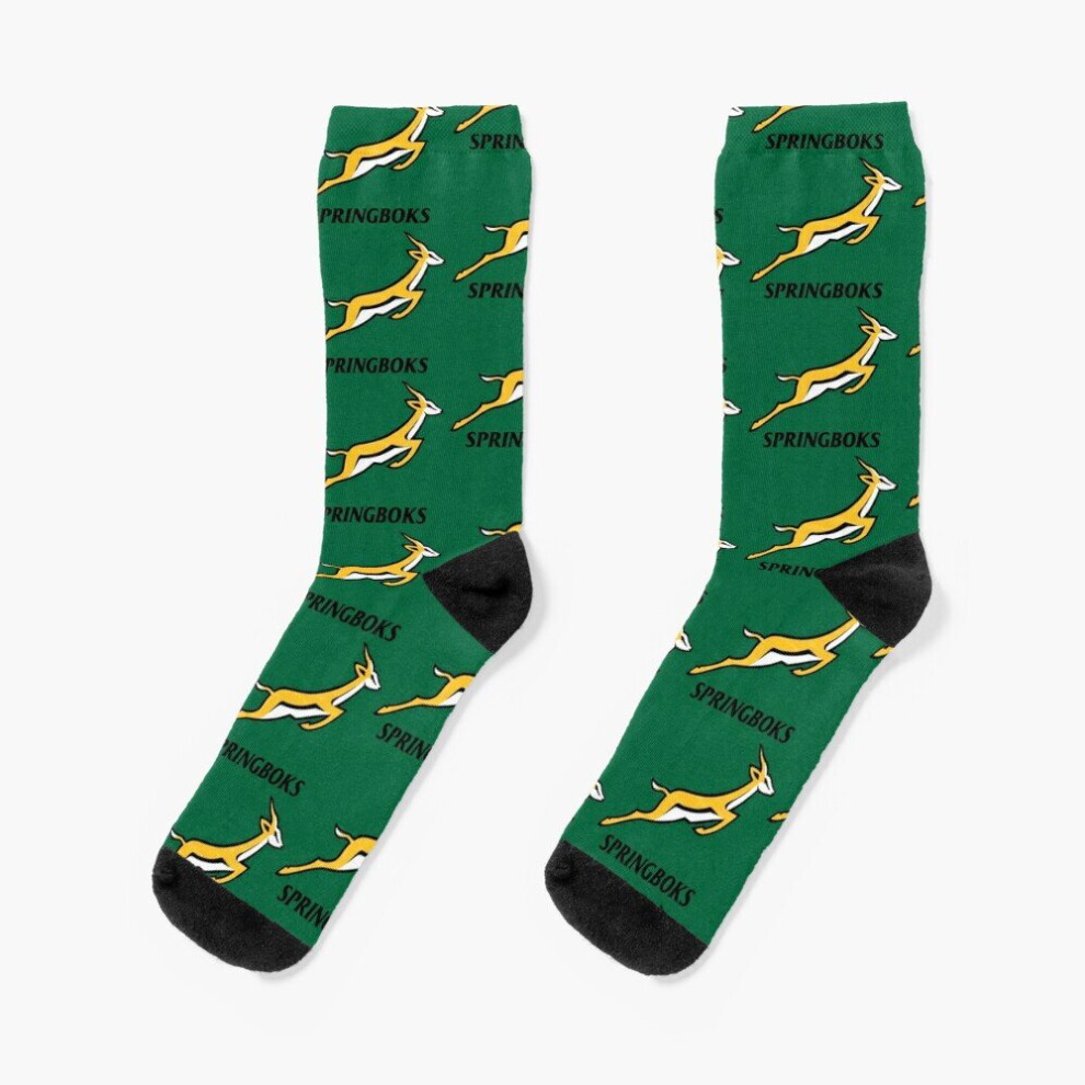 Dress Socks Springboks Rugby - 2019 Springbok Rugby World Cup Champions Novelty Fancy Crazy Pattern Crew Casual for Men Women