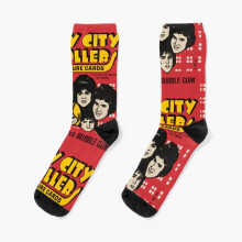 Bay City Rollers Saturday Night Dress Socks - Unisex Novelty 3D Printed Crew Socks with Crazy Pattern