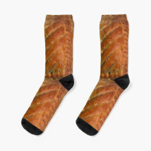 Dress Socks Greggs Steak Bake Novelty Fancy Crazy Pattern Crew Casual for Men Women