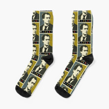Mahler 5 Novelty 3D Photo Printed Dress Socks - Crazy Colorful Pattern Crew Socks for Men & Women