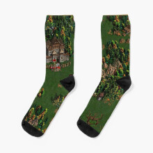 Dress Socks Heroes of Might and Magic III Upscaled screenshot Novelty Fancy Crazy Pattern Crew Casual for Men Women