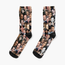 Dress Socks Benedict Cumberbatch Collage Novelty Fancy Crazy Pattern Crew Casual for Men Women
