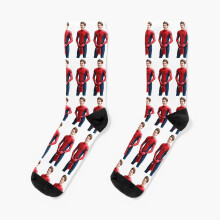 Dress Socks Tom Holland Novelty Fancy Crazy Pattern Crew Casual for Men Women