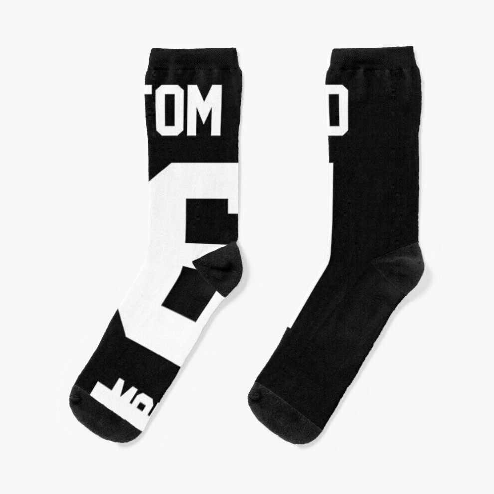 Dress Socks Tom Ford 61 Novelty Fancy Crazy Pattern Crew Casual for Men Women