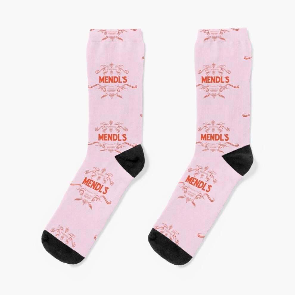 Dress Socks mendl's bakery Novelty Fancy Crazy Pattern Crew Casual for Men Women-image-OPC-PBYB9WD-NEW