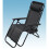 Zero Gravity Chair Sun Lounger Fold Away With Tray Black 1