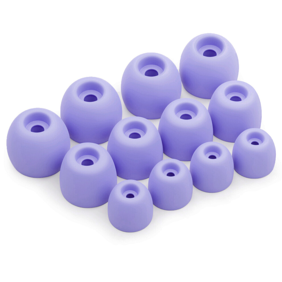 12 Silicone EarBuds For Samsung Galaxy Buds 2 Pro Earphones in Purple