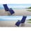 Zero Gravity Chair Outdoor Beach Padded Foldable Sun Lounger 4