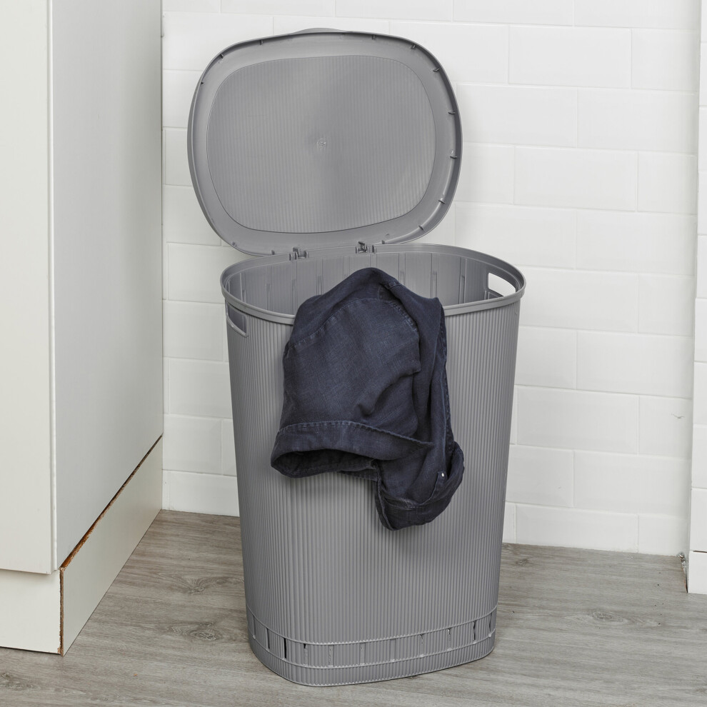 65L Dirty Laundry Clothes Washing Linen Bin Basket