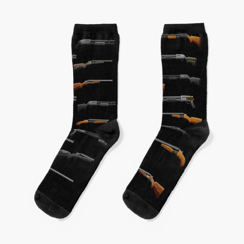 Famgem Dress Socks Shotgun Pattern Novelty Fancy Crazy Pattern Crew Casual For Men Women