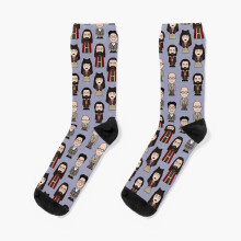 Dress Socks Team What We Do In The Shadows Novelty Fancy Crazy Pattern Crew Casual for Men Women