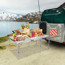 6ft Folding Camping Table Heavy Duty Party Picnic BBQ Garden