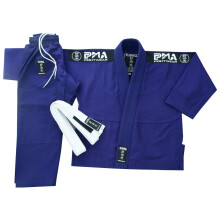 (M1 ) PMA KIDS ELITE PEARL WEAVE JIU JITSU GI - NAVY BLUE