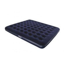 Bestway Pavillo King Air Bed | Inflatable Outdoor, Indoor Airbed, Quick Inflation, Flocked King Size Air Mattress