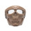 (Khaki+Clear) Paintball Mask Skull Tactical Mask with Goggles 1