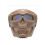 (Khaki+Color) Paintball Mask Skull Tactical Mask with Goggles 1