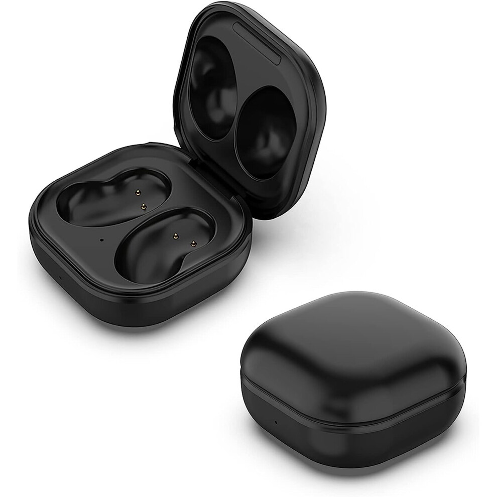(Black) Charging Case For Samsung Galaxy Buds Live R180 Earbuds Case Charging Box