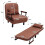 Costway Single Folding Sofa Bed Chair Modern Fabric Sleep Function Holder 2