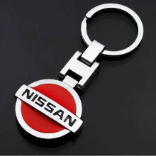 Stainless Steel Key Chain Key Ring Pendant Key Holder For Nissan