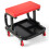 Costway Rolling Workshop Creeper Soft Padded Seat Mechanic Stool withTool Tray 1