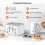 GEEPAS (White) Geepas 4 Slice Bread Toaster & Electric Kettle Set 2