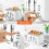 GEEPAS (White) Geepas 4 Slice Bread Toaster & Electric Kettle Set 7