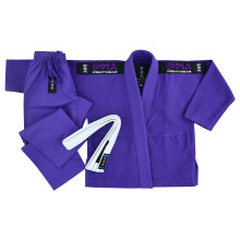 (M1 ) PMA KIDS ELITE PEARL WEAVE JIU JITSU GI - PURPLE