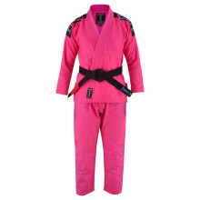 (F2 ) PLAYWELL ADULTS LADIES PRO ELITE BJJ JIU JITSU GI - PINK