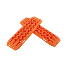 2 PCS Large Recovery Traction Boards Set W/ Jack Lift Base Tire ladder