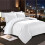 Imperial Rooms (Double) Reversible Duvet Quilt Cover White Bedding Sets UK 5