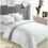 Imperial Rooms (King) Reversible Duvet Quilt Cover White Bedding Sets UK 7